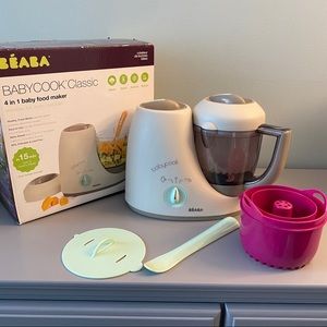Béaba Babycook Classic + Rice and Pasta insert